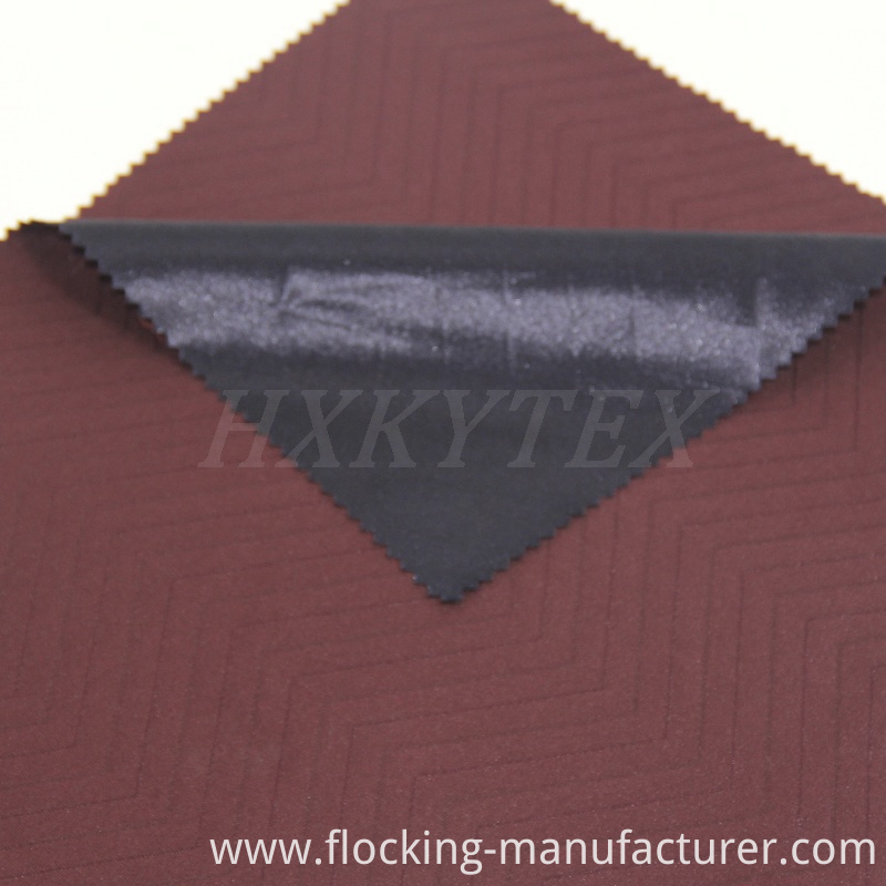 W Shape Jacquard with Compound Polyester Fabric for Jackets